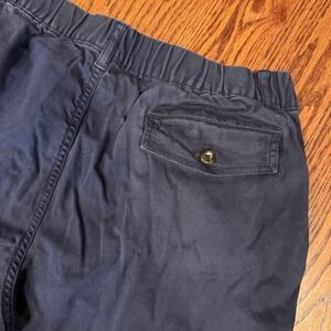 Bearbottom Stretch Shorts Men's XL 7" Navy Blue Chino Pockets